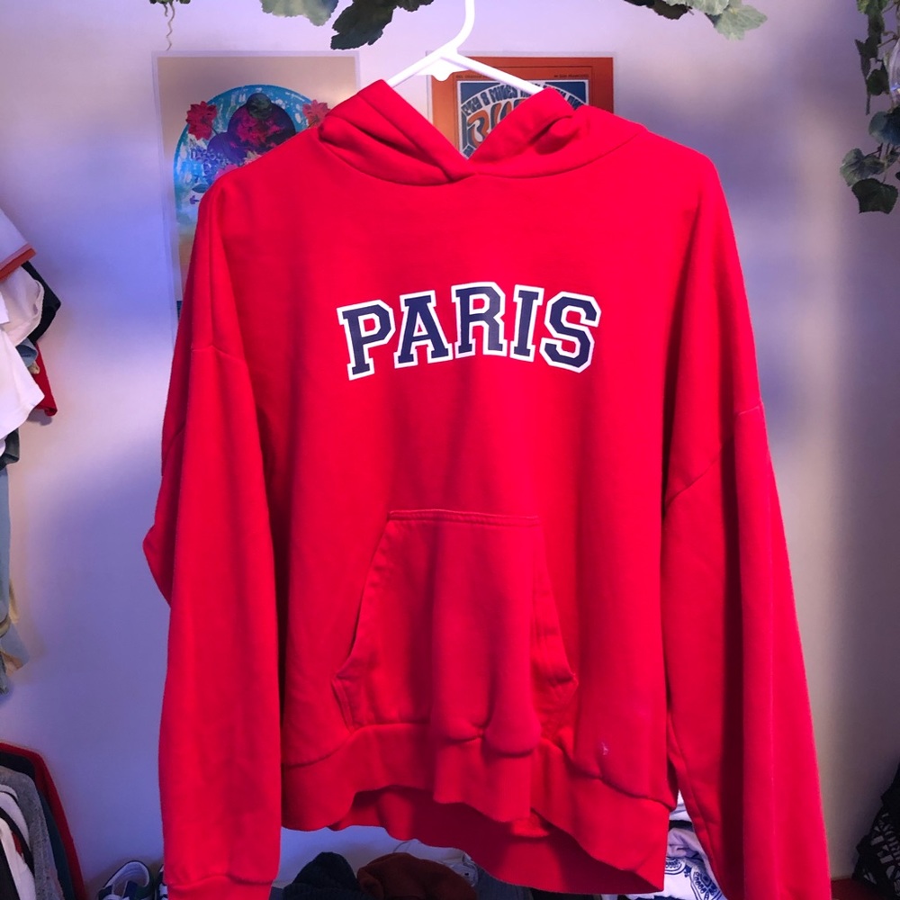 LA hearts Paris hoodie
